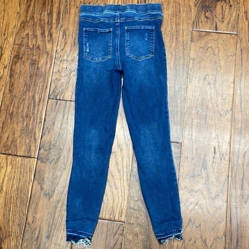 SPANX Distressed Ankle Skinny Jeans - Picture 15 of 16